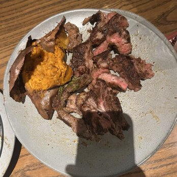 Outback Steakhouse - This is the inedible fat that came on two ribeyes. - Steakhouses Near Me - Forney, Texas Outback Steakhouse - This is the inedible fat that came on two ribeyes. - Steakhouses Near Me - Forney, Texas