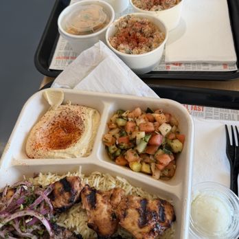 Stephano's Greek & Mediterranean Grill - Kebab plate.  Beef and chicken. - Mediterranean Near Me - Las Vegas, Nevada
