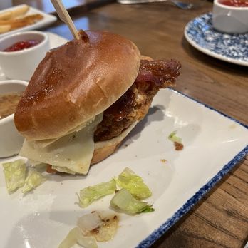 Zea Rotisserie & Bar - Honey Island Chicken Sandwich - Fried - New American Near Me - Kenner, Louisiana Zea Rotisserie & Bar - Honey Island Chicken Sandwich - Fried - New American Near Me - Kenner, Louisiana