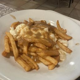 Poutine fries Poutine fries