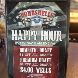 Happy Hour Menu