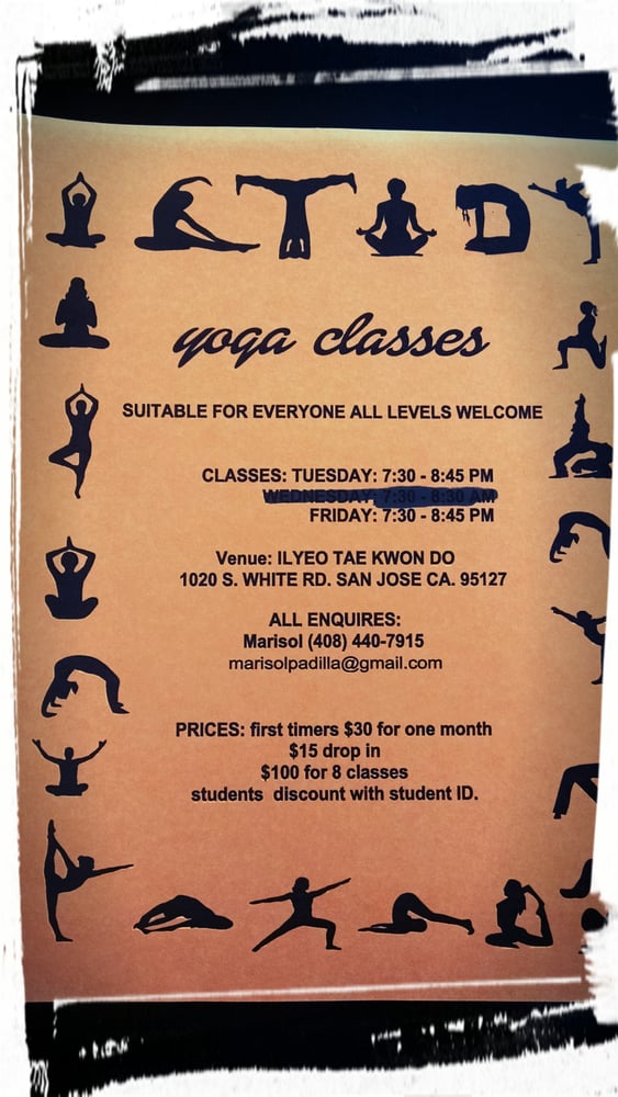 YOGA @ ILYEO TAE KWON DO Logo