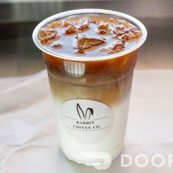 Rabbit Coffee - Iced macchiato - Coffee & Tea Near Me - Taylor, Texas Rabbit Coffee - Iced macchiato - Coffee & Tea Near Me - Taylor, Texas
