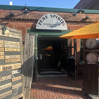 Pure Spirits - Front entrance - Seafood Near Me - Toronto, Ontario