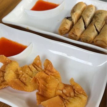Phat Phat - Spring Roll ( 4 Pcs ), Crispy Wonton ( 4 Pcs ) - Noodles Near Me - Schaumburg, Illinois