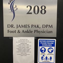 James Pak, DPM - Front door
