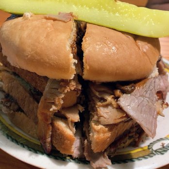 K & M Bar-B-Q - Killer combo sandwich $18 - Barbeque Near Me - Spring Hill, Kansas K & M Bar-B-Q - Killer combo sandwich $18 - Barbeque Near Me - Spring Hill, Kansas