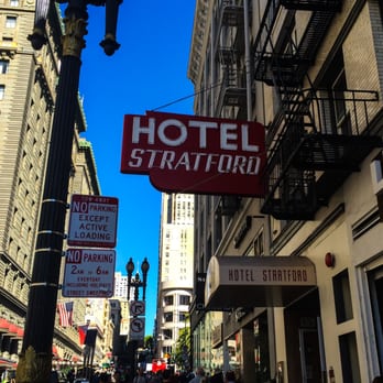 Hotel Stratford - Hotel Stratford - Entrance On Powell Street - Hotels Near Me - San Francisco, California
