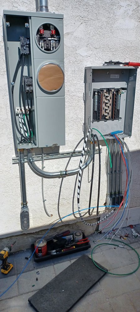 Slide of P & M Electric Services