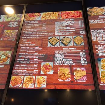 Lone Star Seafood - Menú - Seafood Near Me - Houston, Texas