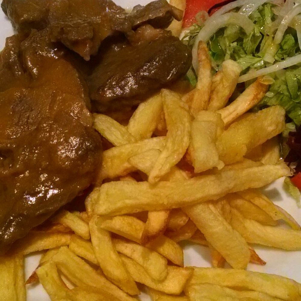 Prego D'Pescador - Pork cheek - Portuguese Near Me - Lisbon, 11 Prego D'Pescador - Pork cheek - Portuguese Near Me - Lisbon, 11