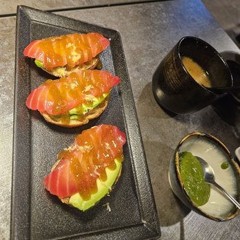Takaramono Sushi - Salmon baguette - Sushi Bars Near Me - San Diego, California Takaramono Sushi - Salmon baguette - Sushi Bars Near Me - San Diego, California