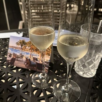 Bahia Resort Hotel - Complimentary wine from the restaurant for celebrations - San Diego, CA