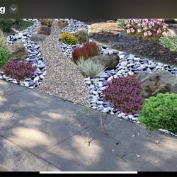 Blue Oak Landscaping - Ben's recommendation for the finished landscape. Love it.