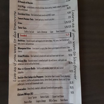 Chow Gastropub - App menu - American Near Me - Springfield, Oregon Chow Gastropub - App menu - American Near Me - Springfield, Oregon