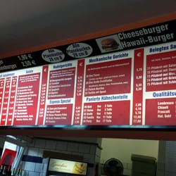 Pizza-Express - Speisekarte / Pizza Express / Würzburg / Zell am Main / Bayern
