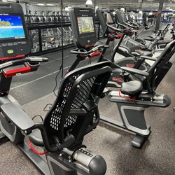 Four Seasons Health Spas - Our Cardio Deck features 13 different types of cardio equipment all surrounding our spacious indoor track