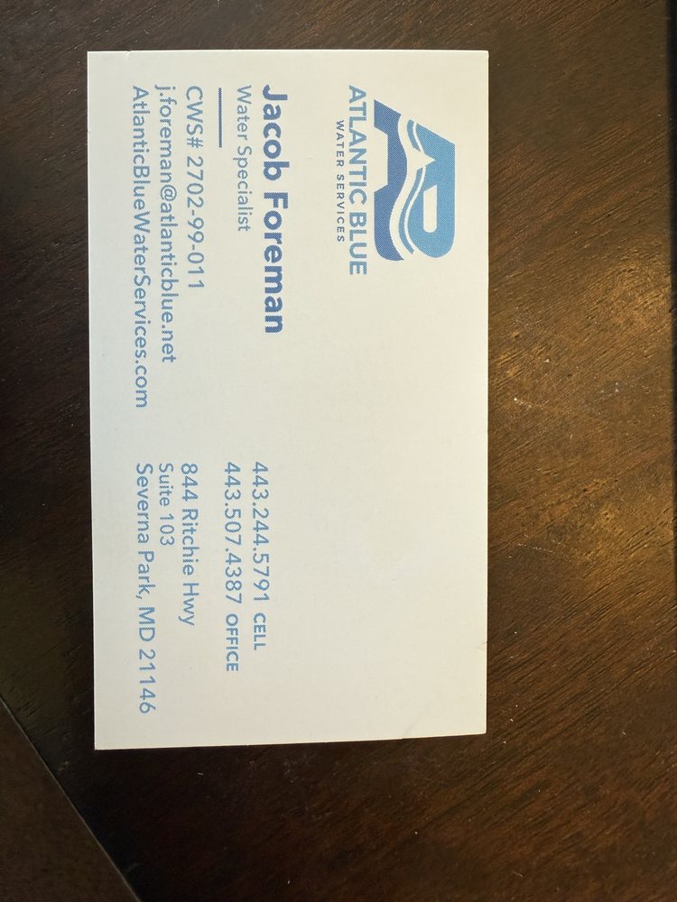 Slide of Atlantic Blue Water Services