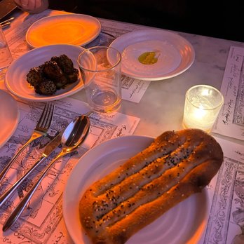 Eyval - komaj bread, Persian shallot yogurt and sweet + spicy cucumber salad - Persian/Iranian Near Me - Brooklyn, New York Eyval - komaj bread, Persian shallot yogurt and sweet + spicy cucumber salad - Persian/Iranian Near Me - Brooklyn, New York