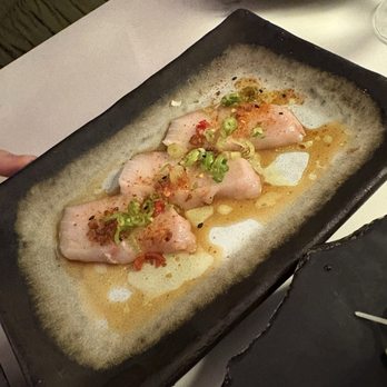 Aburi Sushi - Hamachi Carpaccio - Sushi Bars Near Me - Houston, Texas Aburi Sushi - Hamachi Carpaccio - Sushi Bars Near Me - Houston, Texas