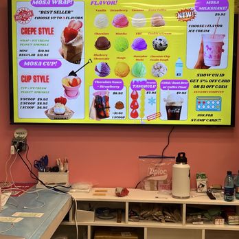 Mosa - Menu - Desserts Near Me - Honolulu, Hawaii