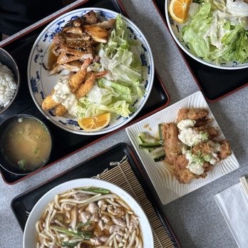 Gombei - Chicken Udon , Chicken Teriyaki & Deep Fried Shrimp - Japanese Near Me - San Jose, California