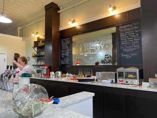 Reds Soda Fountain and Ice Cream by null