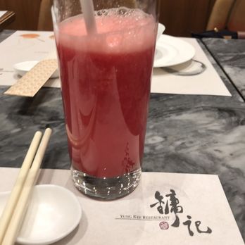 鏞記酒家 - Fresh watermelon juice without sugar or ice - Chinese Near Me - Hong Kong, HK