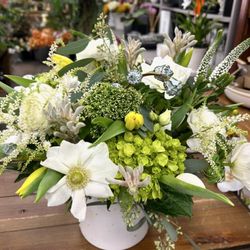 Terracottaflowers - White and green flowers