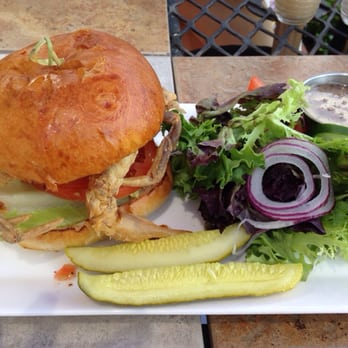 Riverwalk Restaurant - Blue crab sandwich - New American Near Me - Yorktown, Virginia