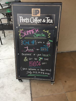 Menu photo 7 Peet's Coffee San Jose, CA