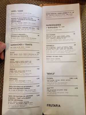 Menu photo 5 Frutaria Lisbon, 11