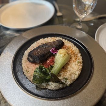 Musaafer - Black Sesame Miso Cod - Indian Near Me - Houston, Texas Musaafer - Black Sesame Miso Cod - Indian Near Me - Houston, Texas