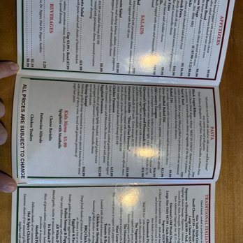 Giovanni's Italian Restaurant - Current menu- love the prices that are "???" - Italian Near Me - Sylacauga, Alabama Giovanni's Italian Restaurant - Current menu- love the prices that are "???" - Italian Near Me - Sylacauga, Alabama