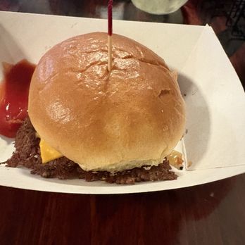 The Knot Burger Pub - My single patty smash burger - Burgers Near Me - Summerville, South Carolina The Knot Burger Pub - My single patty smash burger - Burgers Near Me - Summerville, South Carolina