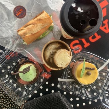 Bowlmi - Jasmine milk tea with tapioca Bobba, French onion soup, vegetarian delight banh mi sandwich, Palermo, mango passion coconut cake - Bakeries Near Me - West Chester, Ohio Bowlmi - Jasmine milk tea with tapioca Bobba, French onion soup, vegetarian delight banh mi sandwich, Palermo, mango passion coconut cake - Bakeries Near Me - West Chester, Ohio