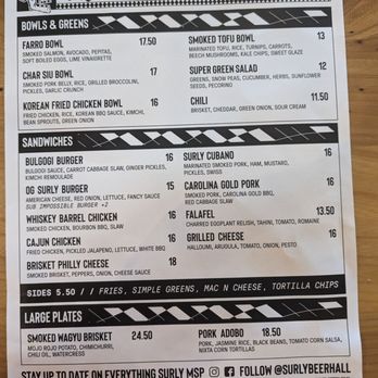 Surly Brewing - Oktoberfest Menu - Breweries Near Me - Minneapolis, Minnesota Surly Brewing - Oktoberfest Menu - Breweries Near Me - Minneapolis, Minnesota