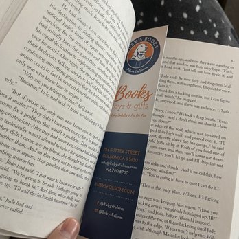Ruby’s Books - Ruby books bookmark - Bookstores Near Me - Folsom, California
