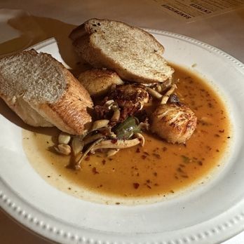Seared - Jan's Spicy Scallops ($22) - Steakhouses Near Me - Albuquerque, New Mexico