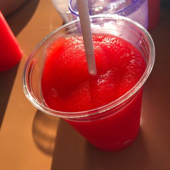 Bungalow Bar - Cherry slushie...rated r..with vodka. Lol - American Near Me - Seaside, New York Bungalow Bar - Cherry slushie...rated r..with vodka. Lol - American Near Me - Seaside, New York
