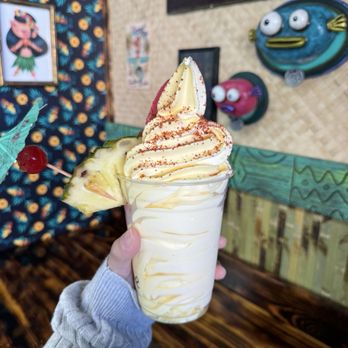 Pineapple Lagoon - large pineapple dole whip with tajin - Ice Cream & Frozen Yogurt Near Me - Garden Grove, California Pineapple Lagoon - large pineapple dole whip with tajin - Ice Cream & Frozen Yogurt Near Me - Garden Grove, California