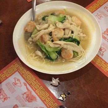 Grand Peking - New Malaysian menu items - Kung Fu Yin Yong (shrimp, chicken, baby bok choy, fresh noodles + crispy rice noodles) - Chinese Near Me - West Chester, Ohio Grand Peking - New Malaysian menu items - Kung Fu Yin Yong (shrimp, chicken, baby bok choy, fresh noodles + crispy rice noodles) - Chinese Near Me - West Chester, Ohio