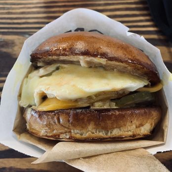 Eggbred - Eggbred cheeseburger - Breakfast & Brunch Near Me - La Habra, California