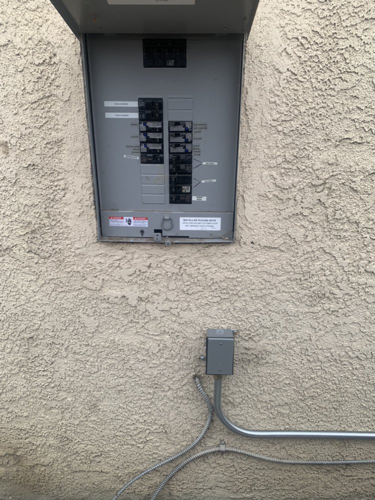 Slide of Black Wire Electric