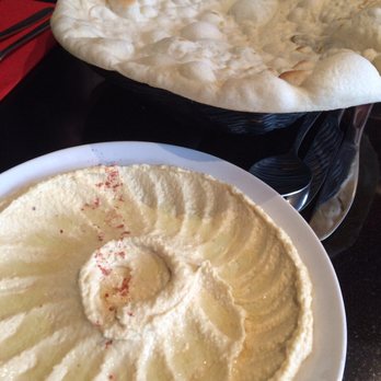 Nawroz - Humus and fresh nan bread - Middle Eastern Near Me - Edinburgh, EDH