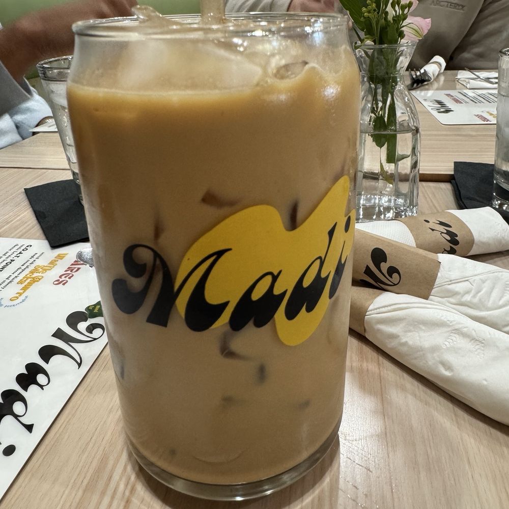 Madi - Salted Toffee Iced Latte - Breakfast & Brunch Near Me - San Diego, California Madi - Salted Toffee Iced Latte - Breakfast & Brunch Near Me - San Diego, California