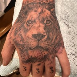 The Tattoo Gallery - Lion Tattoo