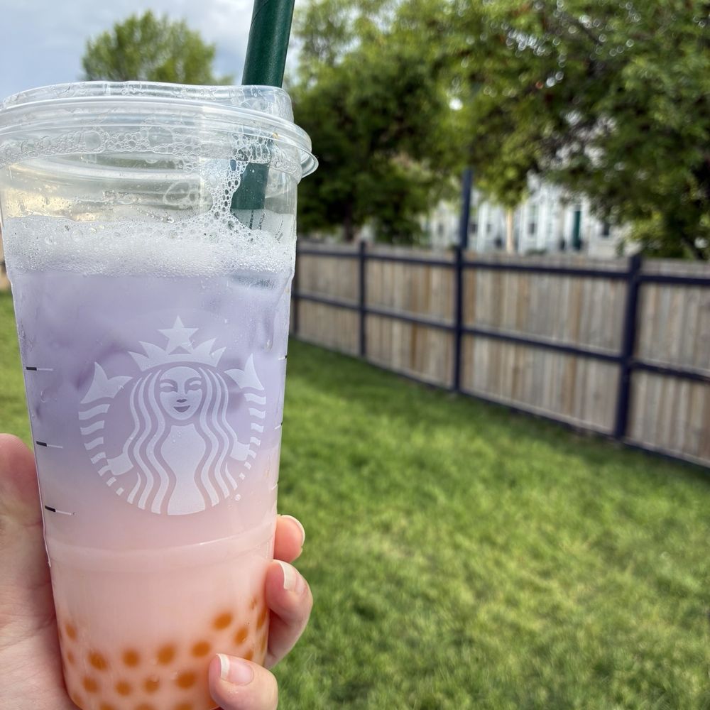 Starbucks - Butterfly Cream Drink - Coffee & Tea Near Me - Calgary, Alberta Starbucks - Butterfly Cream Drink - Coffee & Tea Near Me - Calgary, Alberta