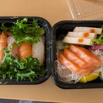 Dai Hachi Sushi - Sushi and Sashimi Combo Lunch Special - Japanese Near Me - New York, New York