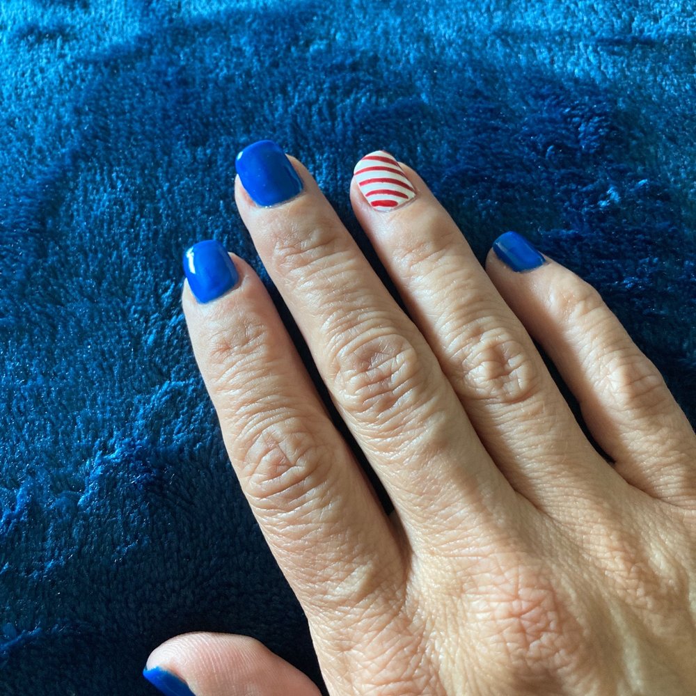 Harmony Nail Spa - 4th of July nails. - Nail Salons Near Me - Sacramento, California Harmony Nail Spa - 4th of July nails. - Nail Salons Near Me - Sacramento, California